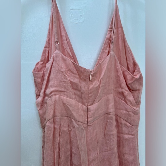 RENEWED JUMPSUIT IN BLUSH LINEN LOOK - Picture 3 of 6